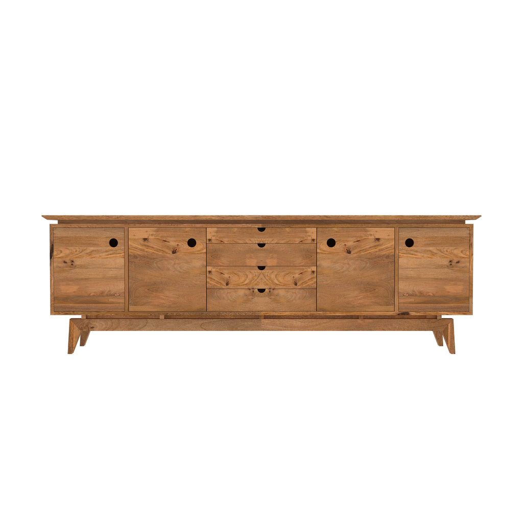 Liv Solid Wood TV Unit — view 2