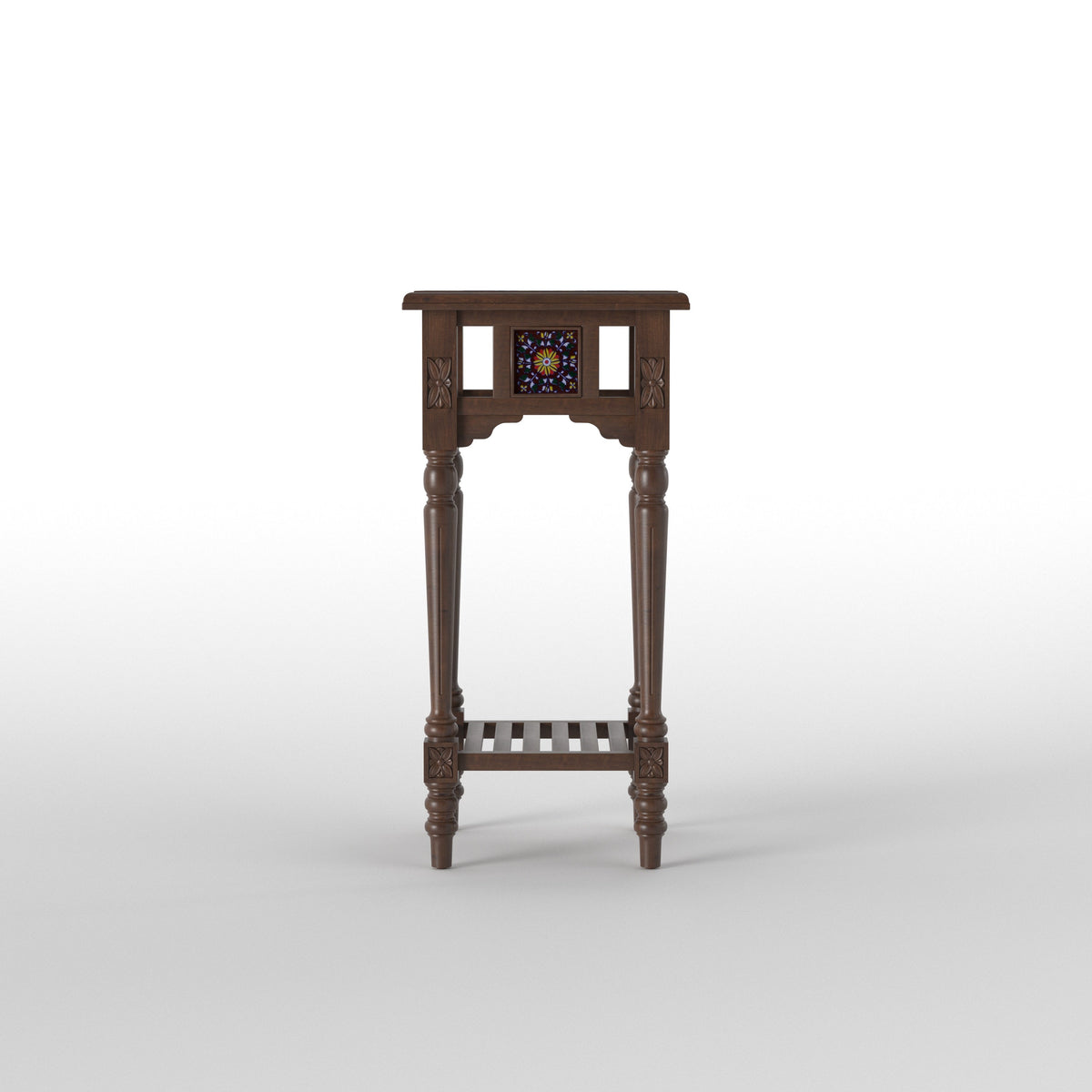 Arden Panelled Plant Stand — view 2