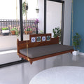 Kaia Tiled Upholstered Hanging Swing — view 1