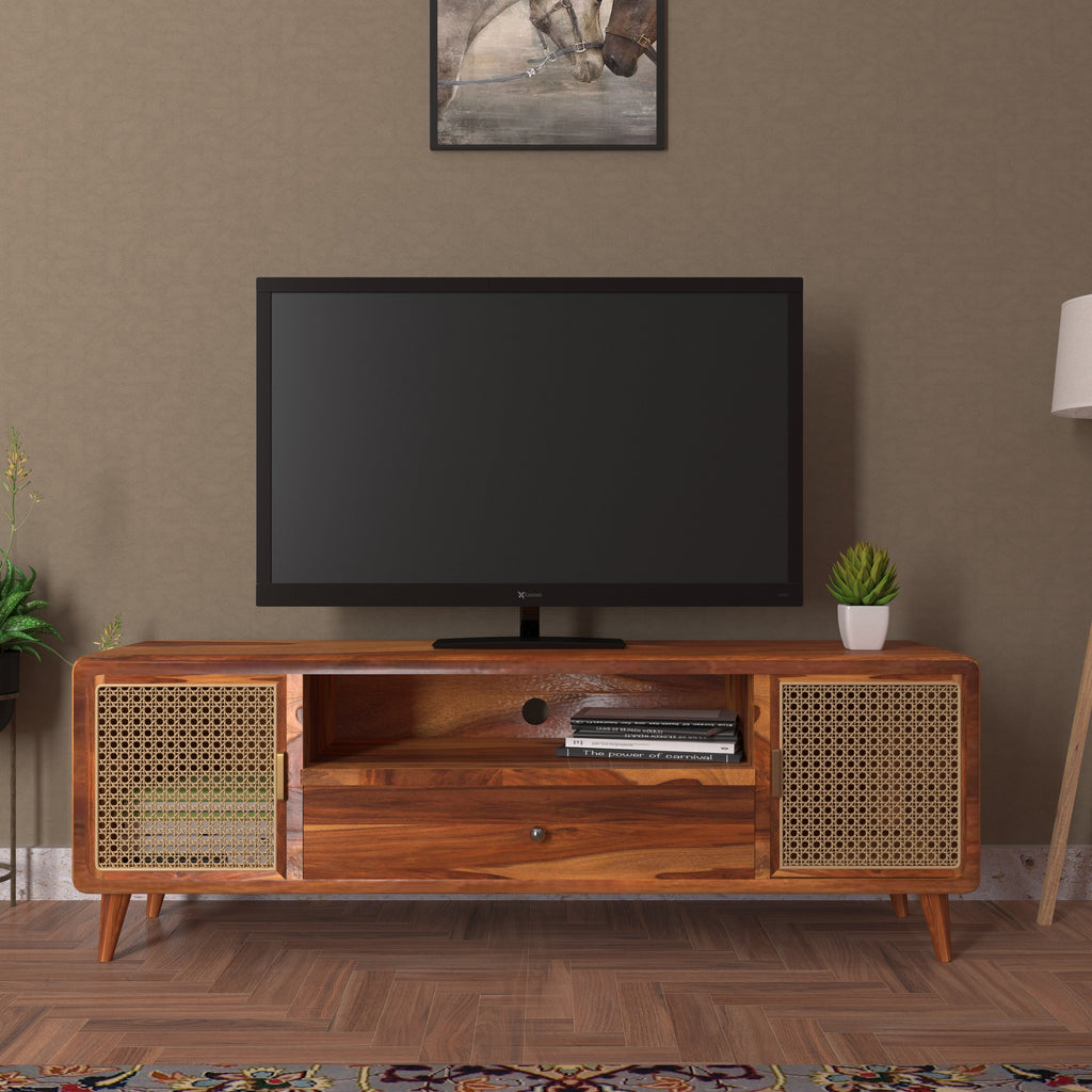 Saffron Cane TV Unit — view 2
