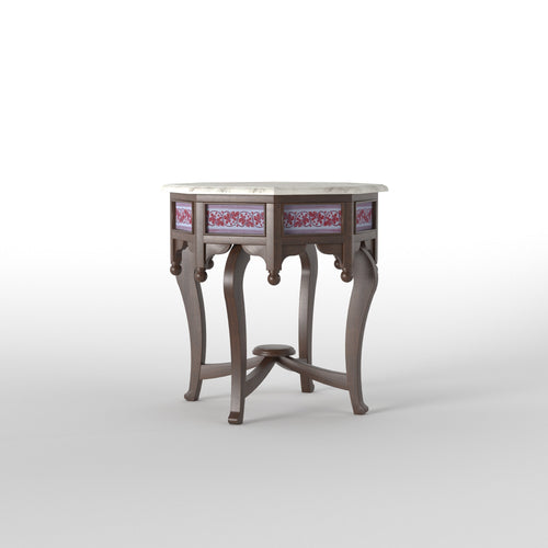 Bellamy Panelled Vintage Side Table — view 2