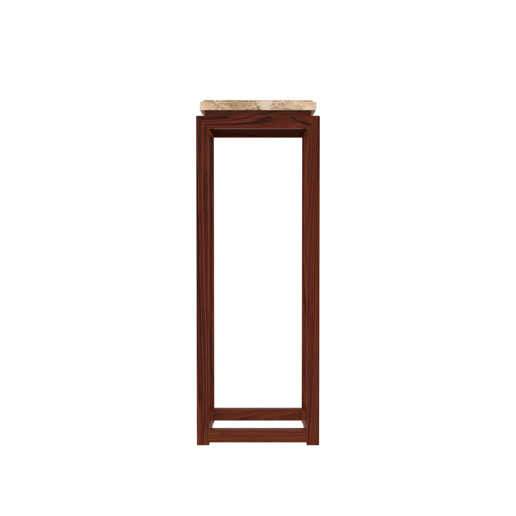 Kaia Pedestal Side Table — view 3