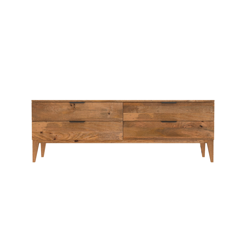 Laurel Solid Wood TV Unit — view 2