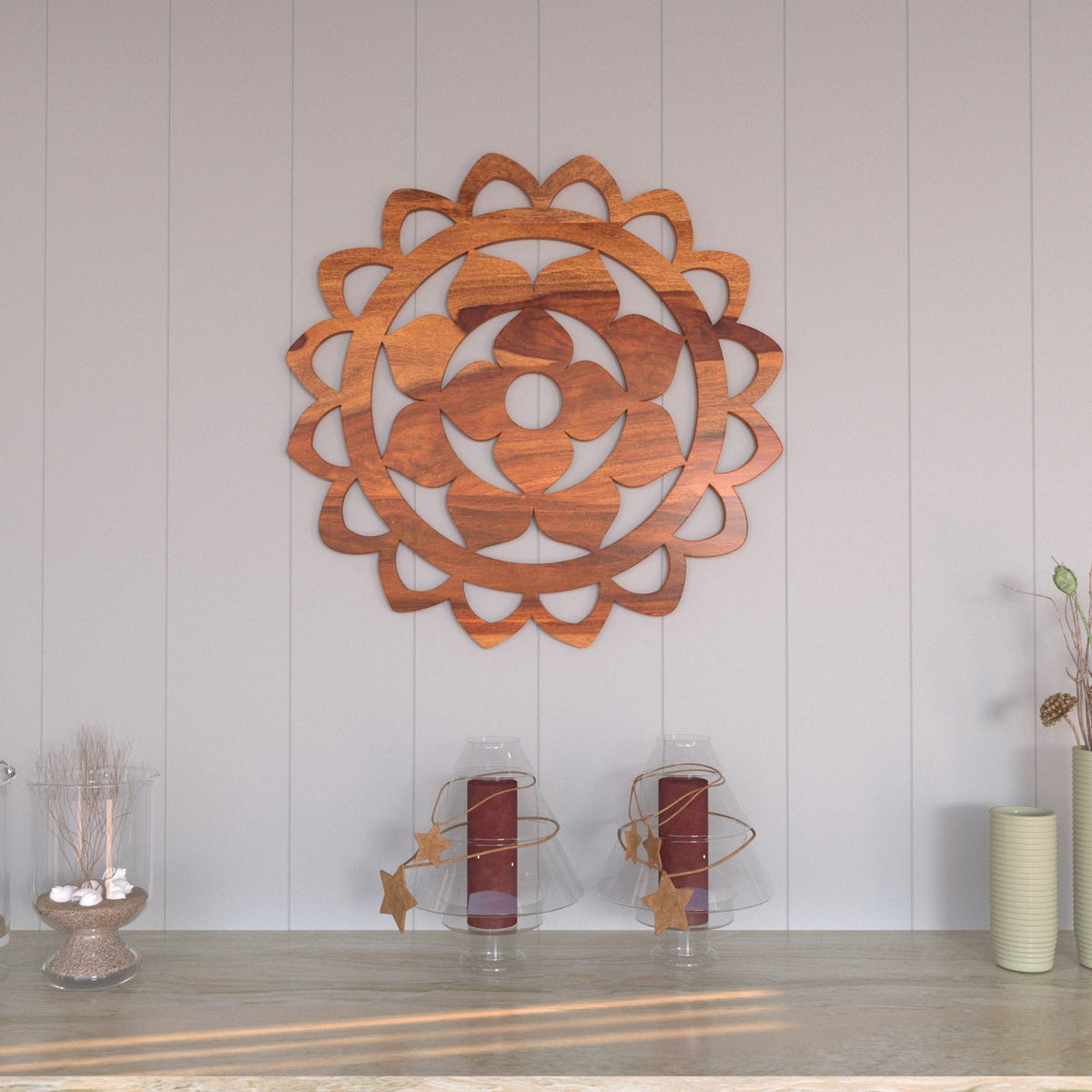 Ivy Floral Vintage Wall Panel — view 1
