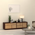 Elodie Cane Storage Cabinet — view 1