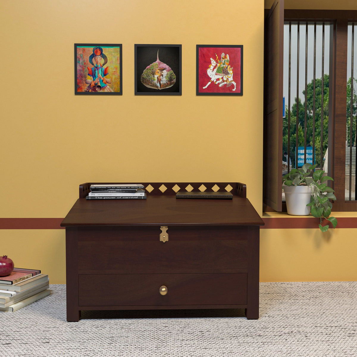 Calla Solid Wood Lap Desk — view 1