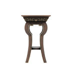 Isola Carved Side Table — view 2