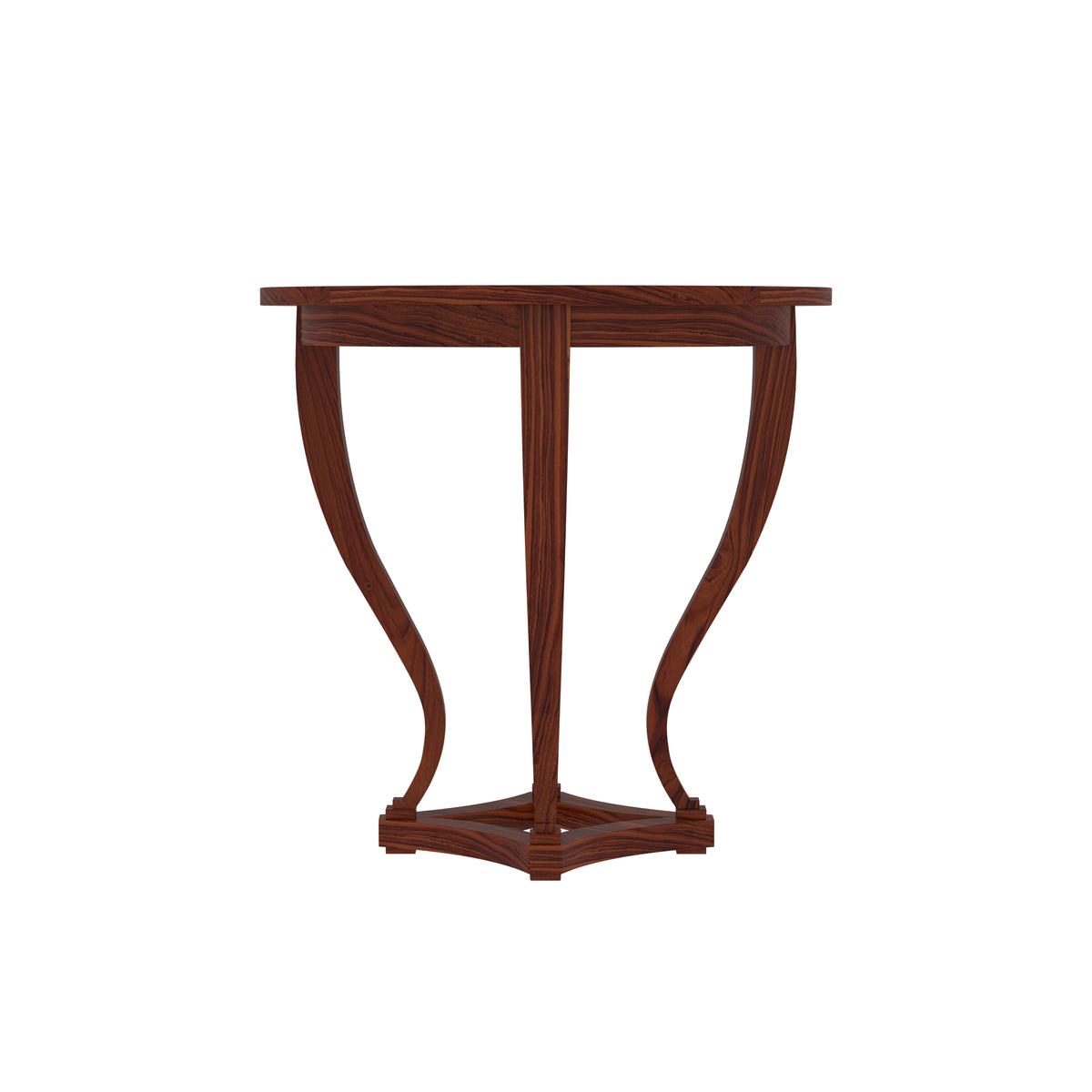 Laurel Round Curved Side Table — view 2