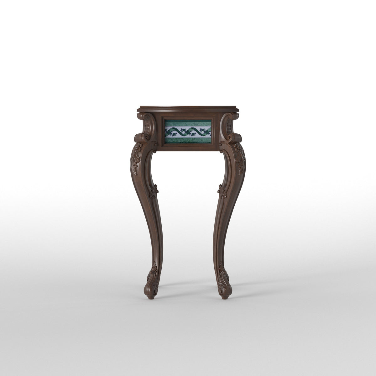 Calla Inlay Tiled Side Table — view 2