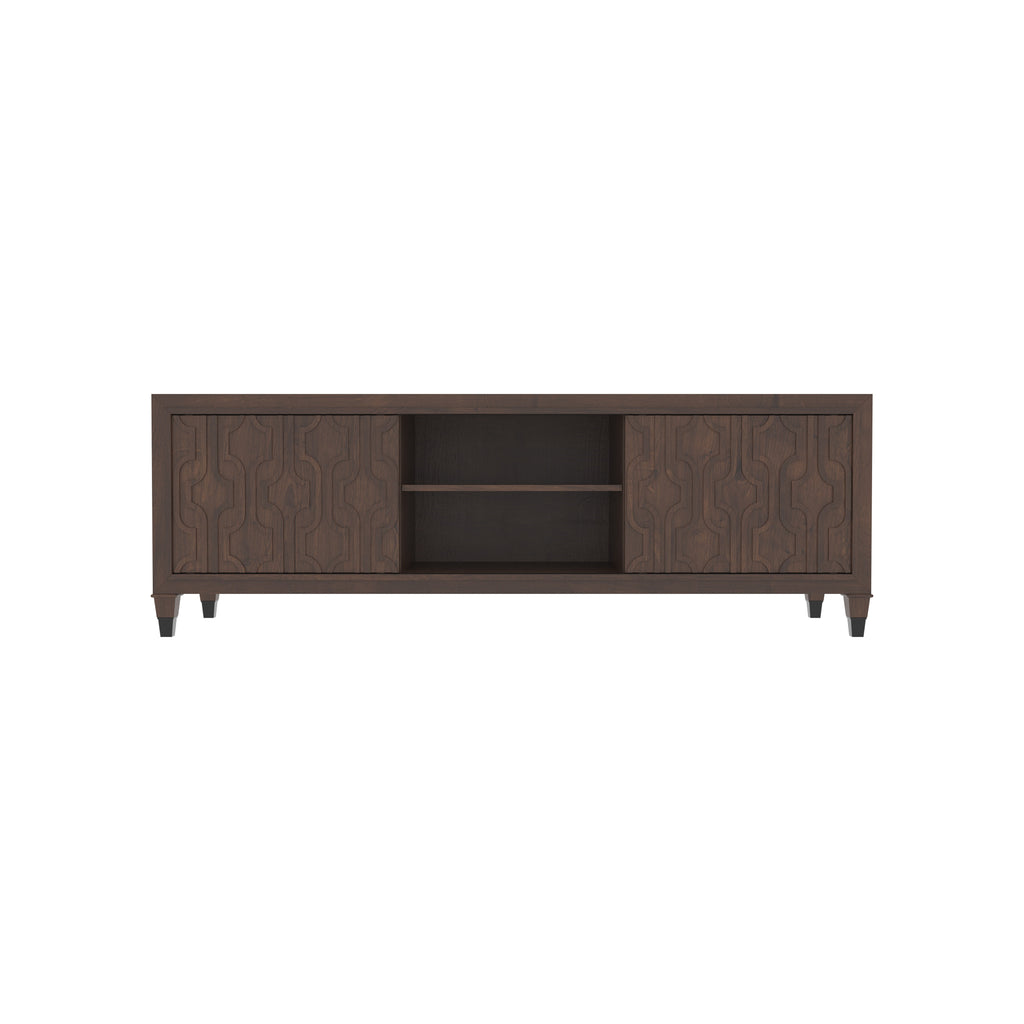 Fiora Panelled TV Unit — view 2