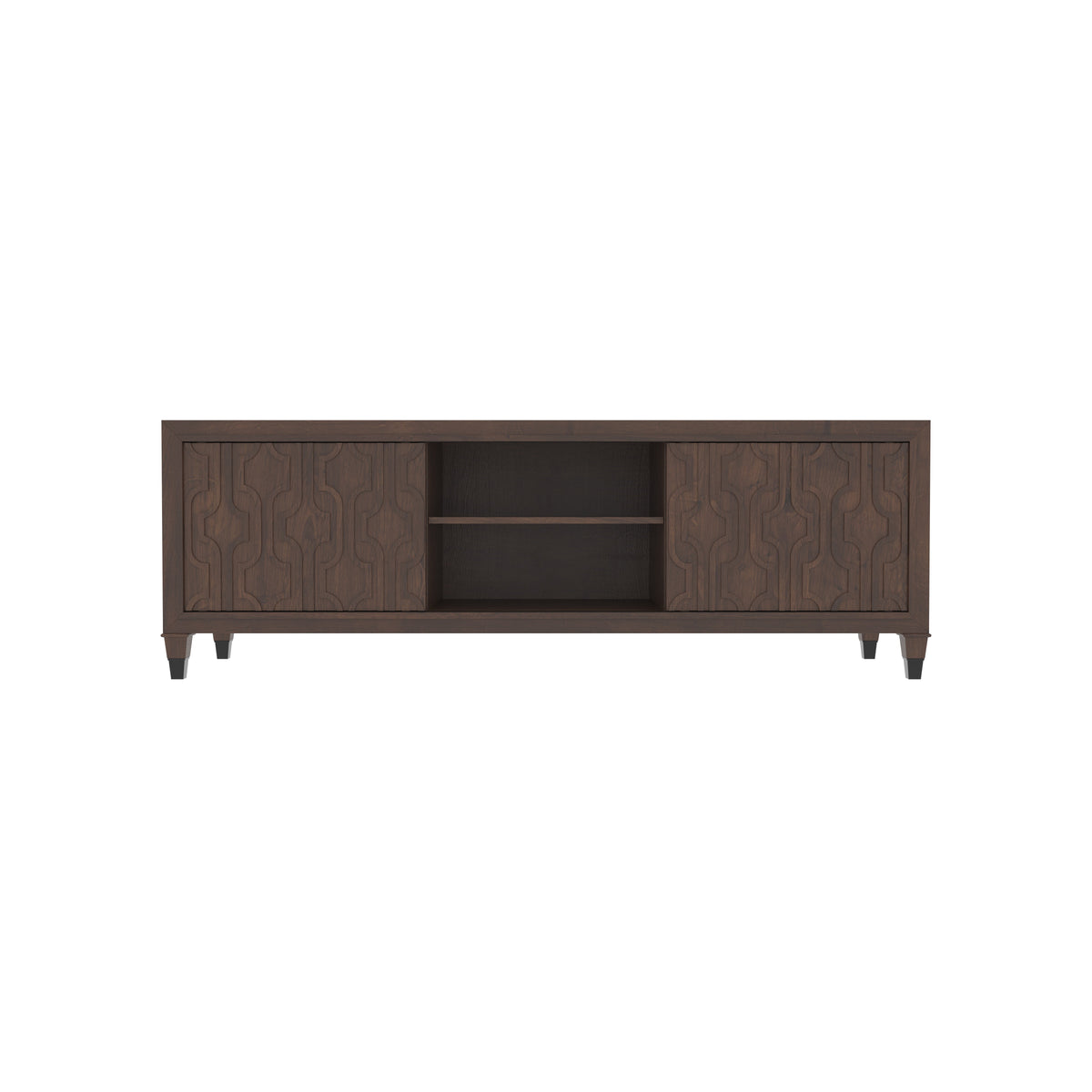 Fiora Panelled TV Unit — view 2