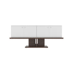Flora Floating Pedestal Engineered Wood TV Unit — view 2