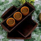 Lucien Solid Wood Serving Tray — view 3