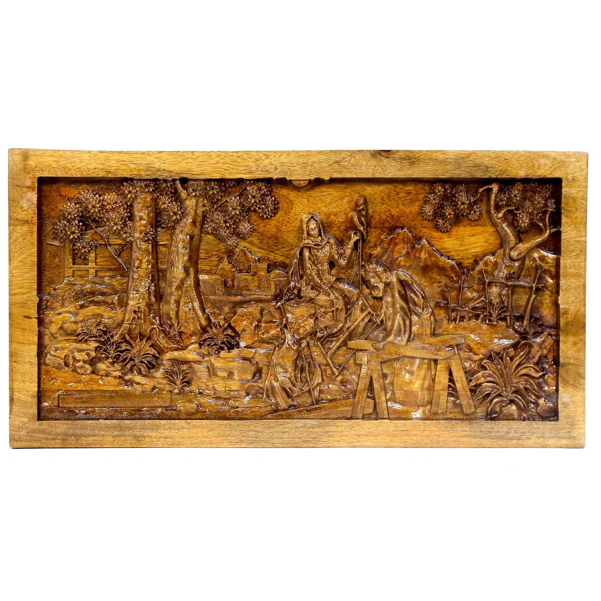 Renata Solid Wood Wall Panel — view 1