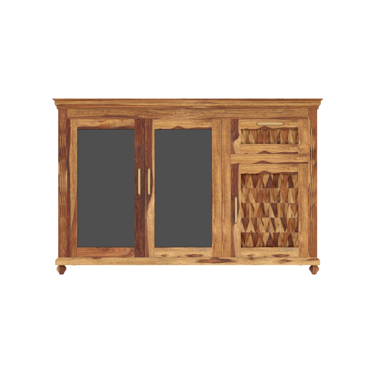 Hazel Solid Wood Storage Cabinet — view 2