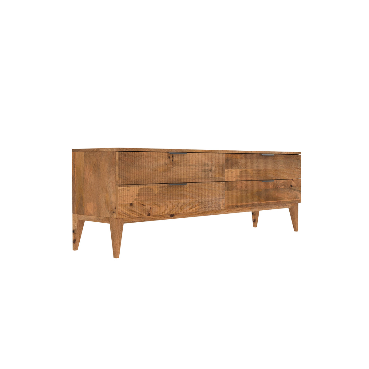 Laurel Solid Wood TV Unit — view 3