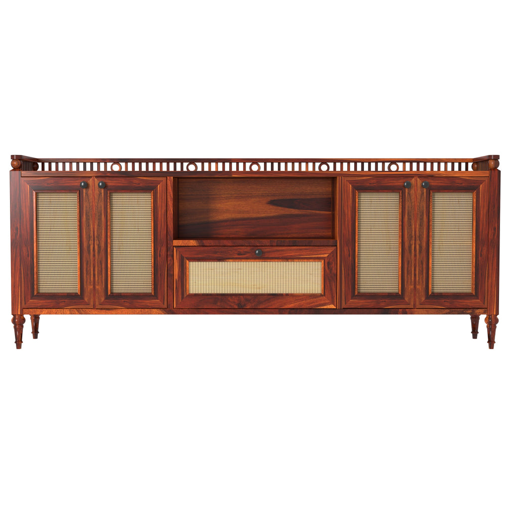 Odessa Solid Wood TV Unit — view 3