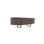 Faye White Two-Tone Engineered Wood TV Unit — view 3
