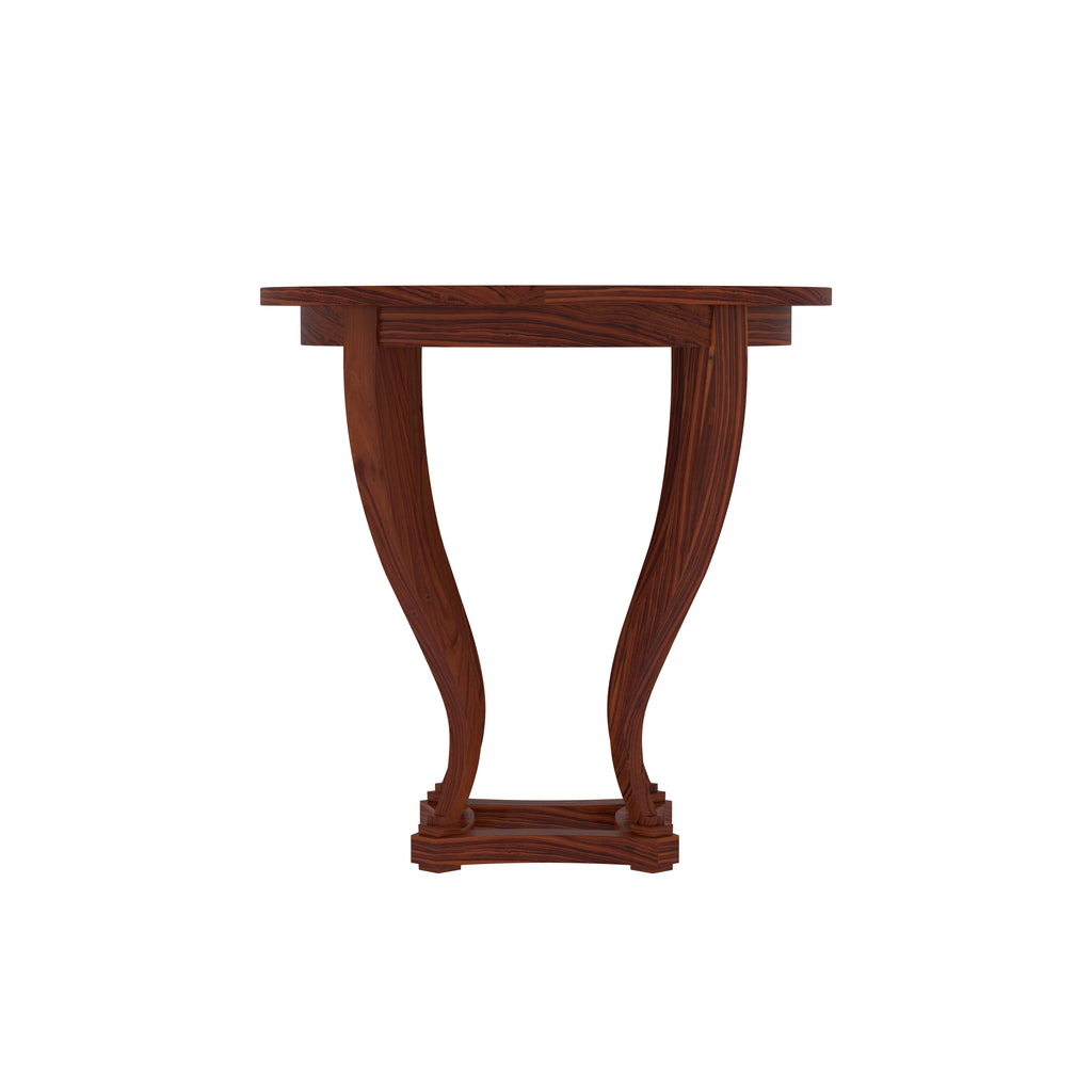 Laurel Round Curved Side Table — view 3