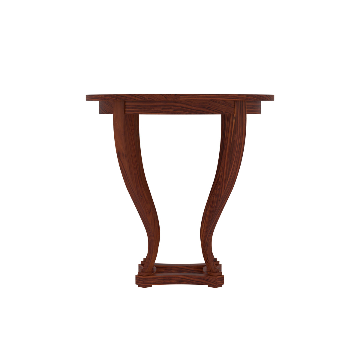 Laurel Round Curved Side Table — view 3