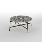 Bellamy Floral Arabesque Metal Coffee Table — view 3