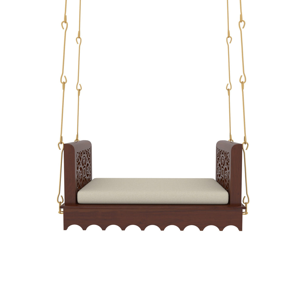 Margot Carved Hanging Swing — view 2