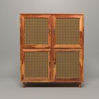 Laurel Cane Vintage Storage Cabinet — view 2