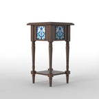 Delphine Panelled Side Table — view 3