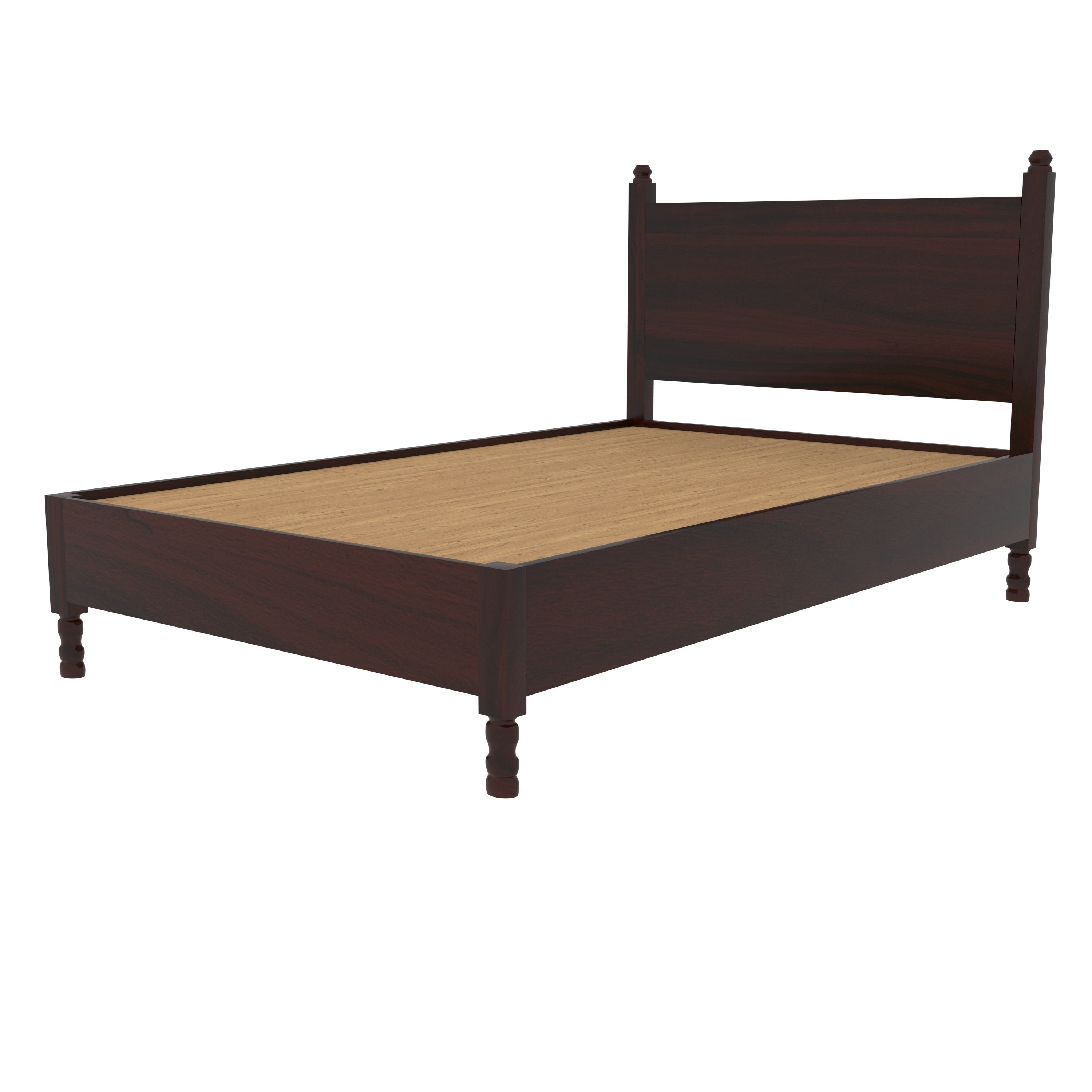 Charming Solid wood American Single Bed (Acacia wood) Bed