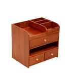 Cassian Solid Wood Desktop Storage Organizer - Natural - product image 4