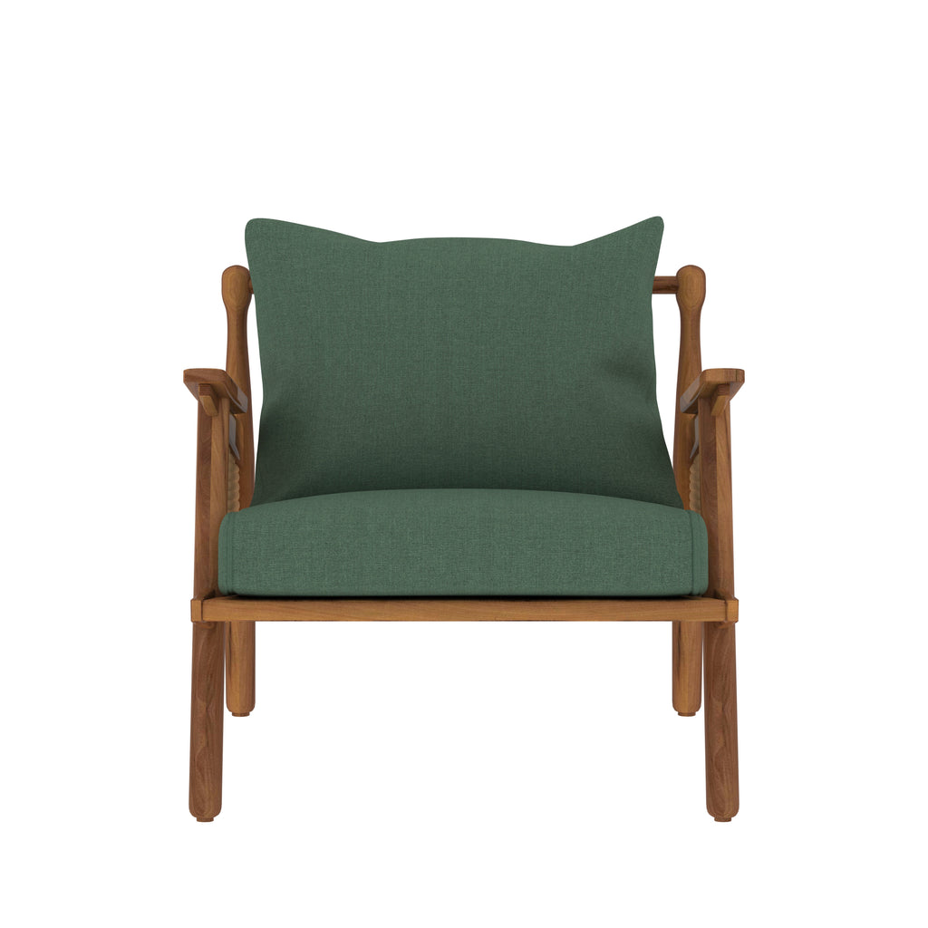 Aurelia Solid Wood Armchair — view 2