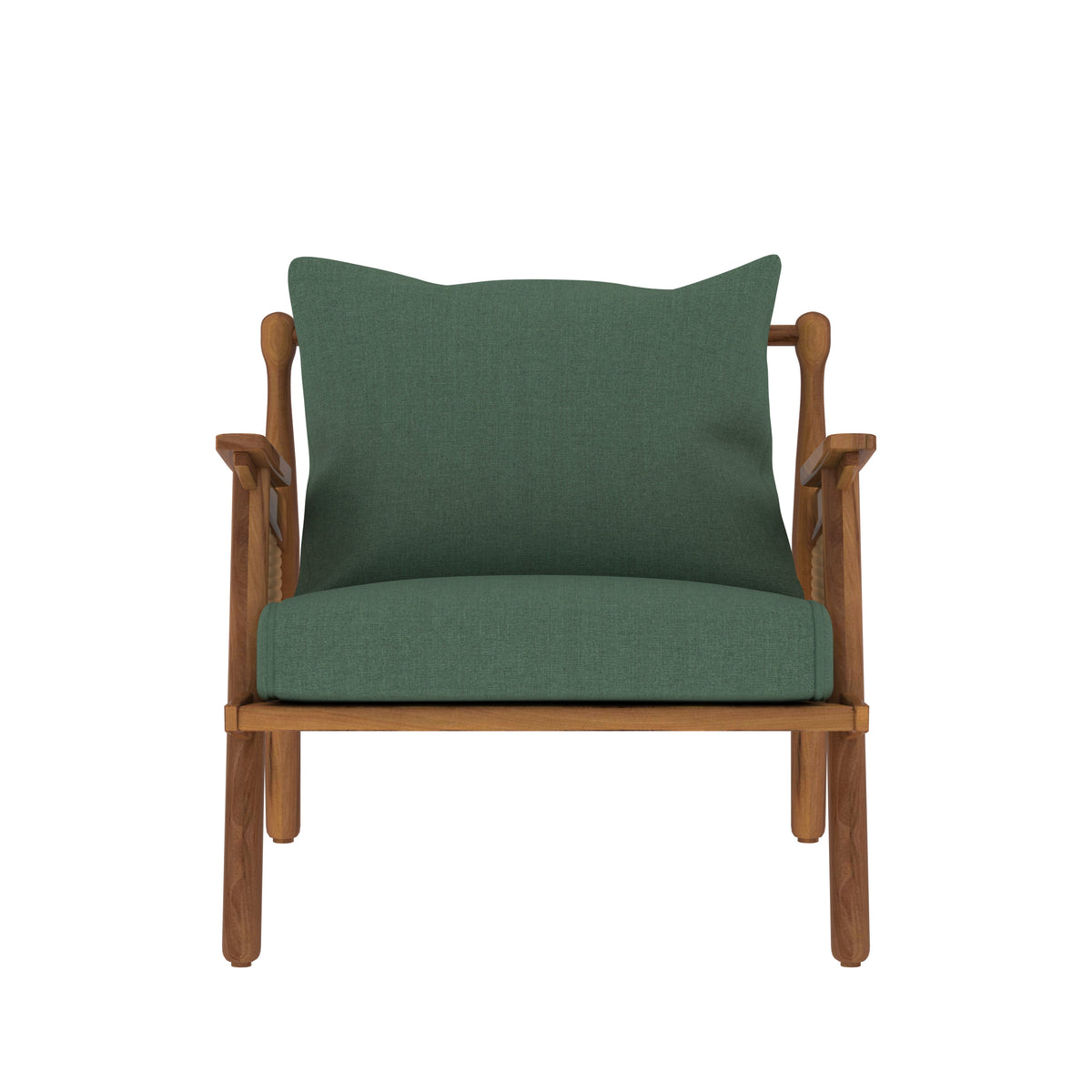 Aurelia Solid Wood Armchair — view 2