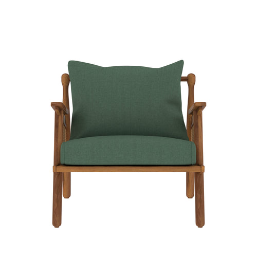 Aurelia Solid Wood Armchair — view 2