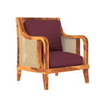 Arlo Cane Vintage Lounge Chair — view 2