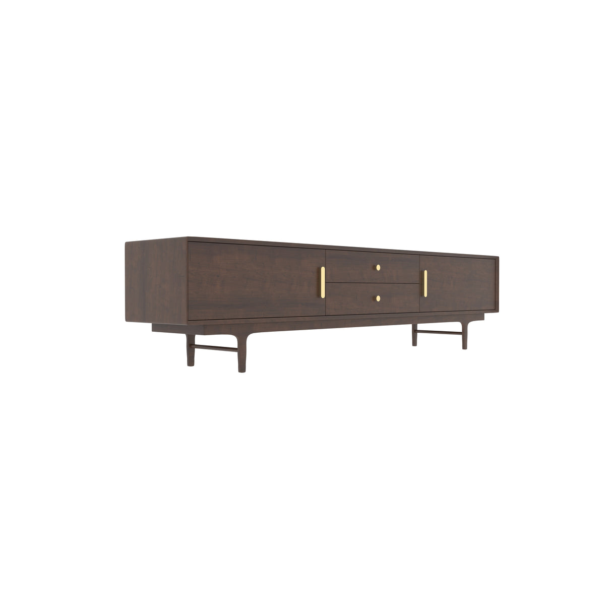 Elise Mid-Century TV Unit — view 3