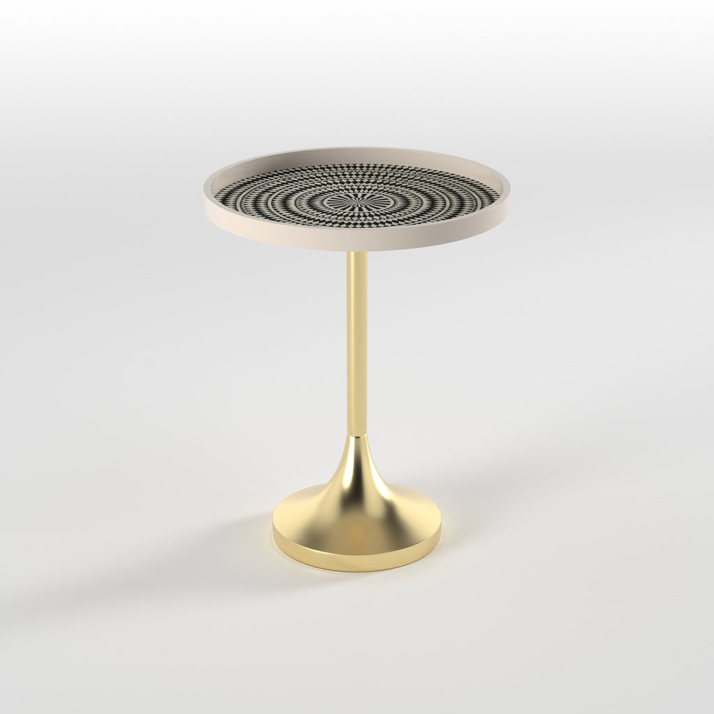 Gaia Metal Side Table — view 3