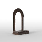 Bellamy Carved Arched Home Temple — view 3
