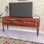 Paloma Solid Wood TV Unit — view 1