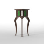Briar Mosaic Pedestal Side Table — view 3