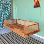 Selene Solid Wood Hanging Swing — view 1