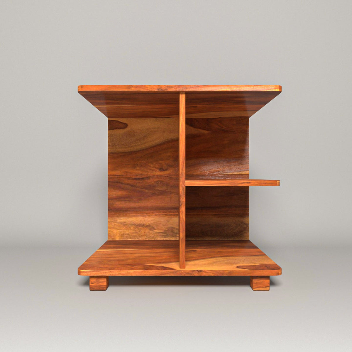Naia Solid Wood Side Table — view 2