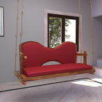 Nola Solid Wood Hanging Swing — view 1