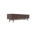 Dalia Panelled Mid-Century TV Unit — view 3