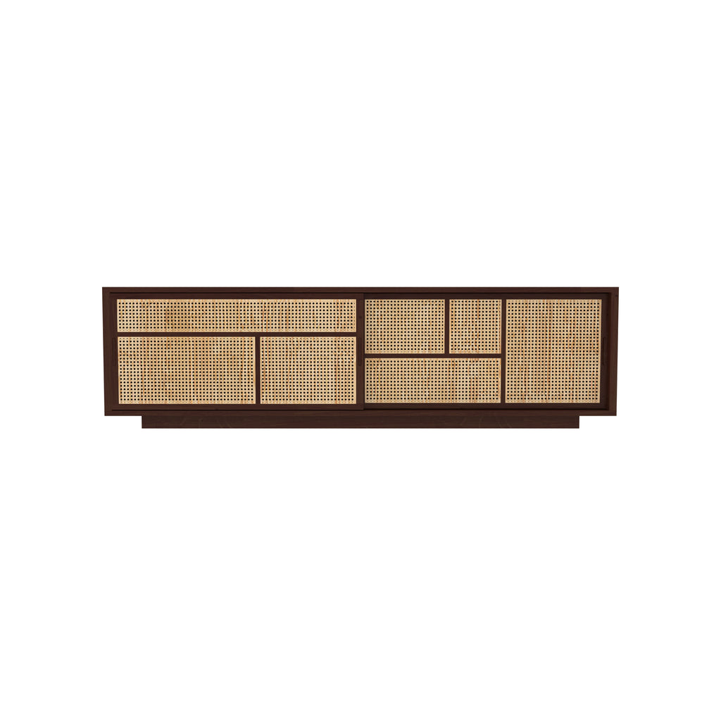 Elodie Cane Storage Cabinet — view 2
