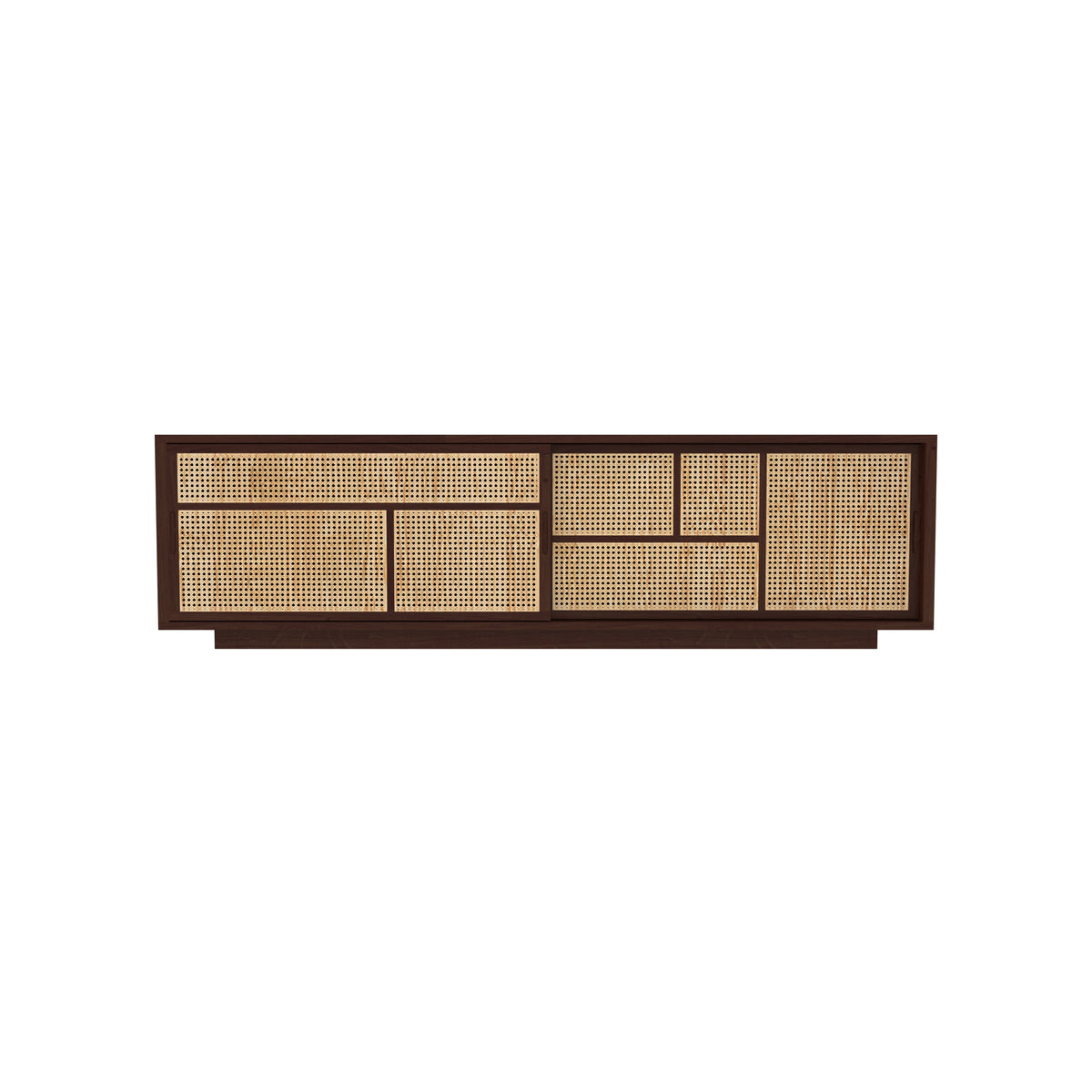 Elodie Cane Storage Cabinet — view 2