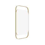 Aveline Rectangular Gold Metal Wall Mirror — view 3