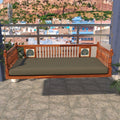 Stella Tiled Vintage Hanging Swing — view 1
