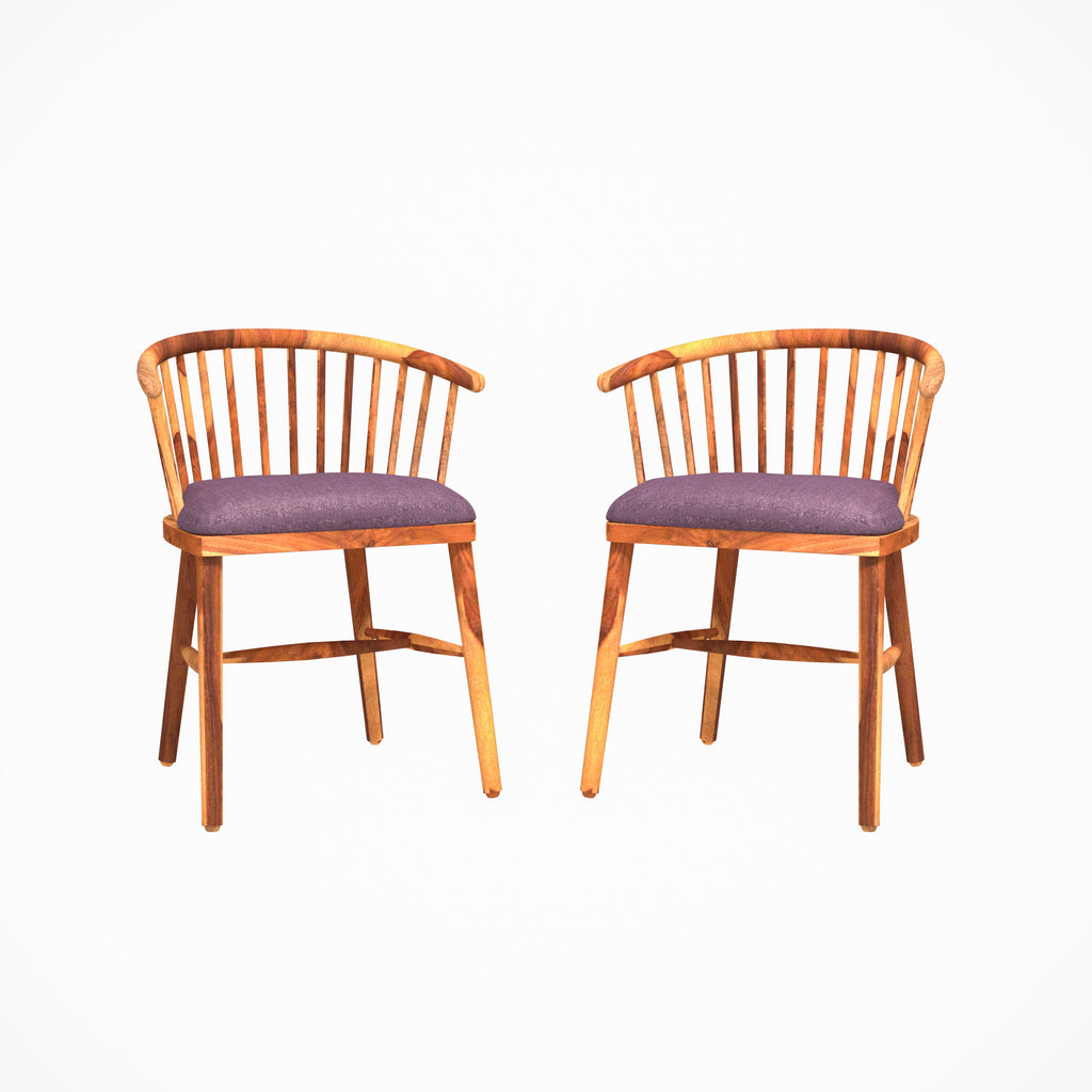 Briar Curved Armchair — Set of 2 — view 2