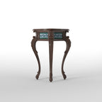Calla Inlay Tiled Side Table — view 3