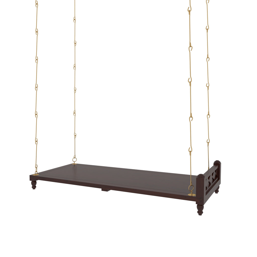 Lyra Solid Wood Hanging Swing — view 2